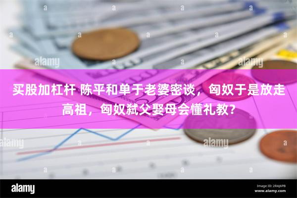 买股加杠杆 陈平和单于老婆密谈，匈奴于是放走高祖，匈奴弑父娶母会懂礼教？