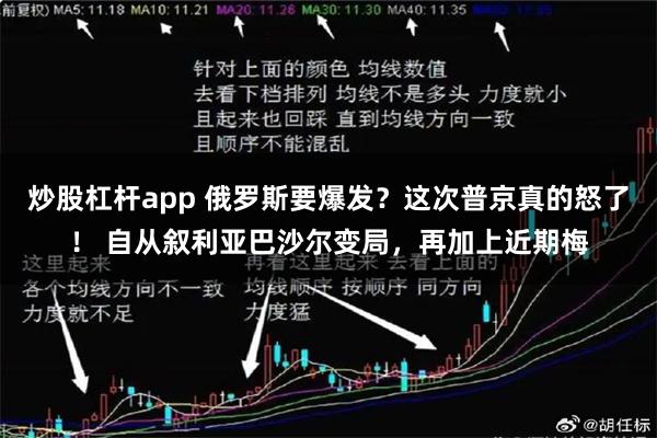 炒股杠杆app 俄罗斯要爆发？这次普京真的怒了！ 自从叙利亚巴沙尔变局，再加上近期梅