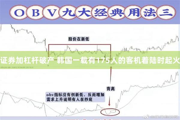 证券加杠杆破产 韩国一载有175人的客机着陆时起火