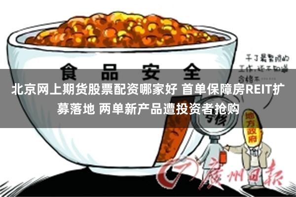 北京网上期货股票配资哪家好 首单保障房REIT扩募落地 两单新产品遭投资者抢购